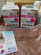 Sarah Swanson Beauty Bar Soap Two Boxes plus cosmetic bag NEW