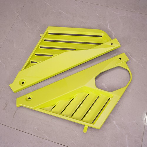 Yellow ABS Engine Bay Panel Cover 2pcs Fit For Chevrolet Corvette C8 2020-2024 - Picture 5 of 15
