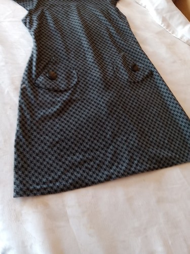 R & K Originals Petite Womens Black/Gray Tight Tail Dress Size PL - Picture 3 of 11