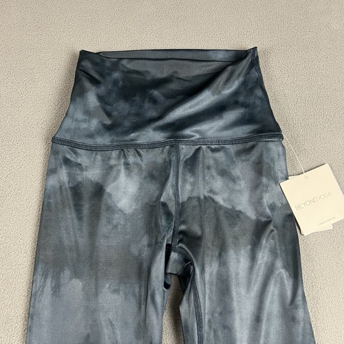 Beyond Yoga Pants Womens Extra Small Blue Spacedye Leggings Activewear - Picture 2 of 10