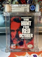 The Hunt For Red October NES Wata 8.5 B+ Seal 1991 Nintendo HiTech Sean Connery