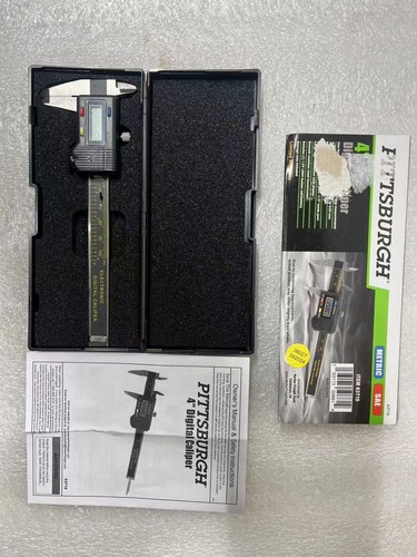 PITTSBURGH 4 in DIGITAL CALIPER 63710, used - Picture 5 of 6