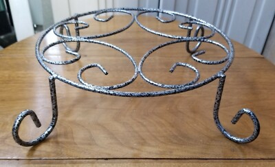 NEW Metal Plant Riser Stand 14.5" Overall Diameter | eBay