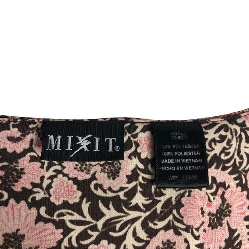 Vintage Mixit Dress Womens S Floral Ruffle Sleeveless Stretch Coquette Y2K 90s - Picture 3 of 14