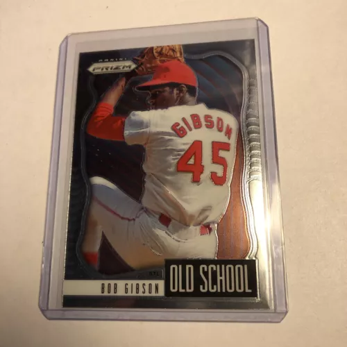 2021 Panini Prizm Bob Gibson Old School Insert #OS-3