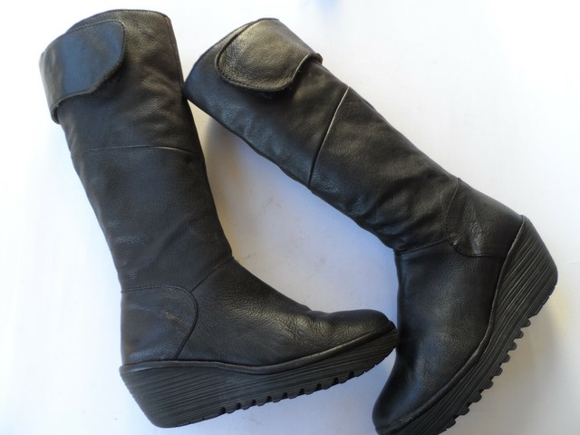 dkny combat boots