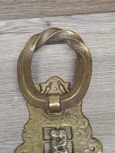 Vintage Brass Door Knocker With Couple Copulating - Picture 3 of 16