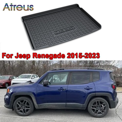 Alfombrilla de maletero trasero revestimiento de carga TPE para todo tipo de clima para Jeep Renegade 2015-2023 - Imagen 1 de 8