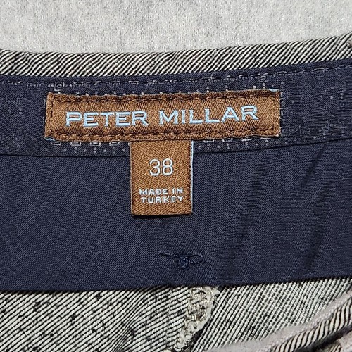 Pantalones de vestir Peter Millar para hombre carbón 38X31 - Imagen 3 de 10