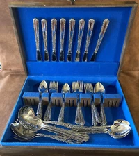 Oneida Deluxe CHERIE 20 Piece Set + Varied Other Sets, Choice Stainless Flatware