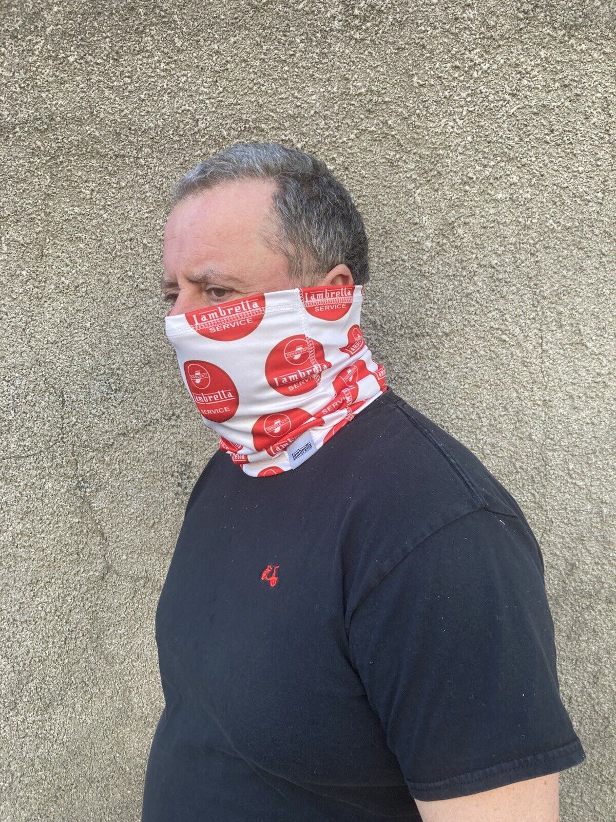 Lambretta Snood Unisex Neck Warmer Scarf Bandana Technical Micro Fleece Hiking