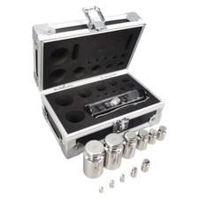 M1 Grade 1mg-200g Stainless Steel Calibration Weight Kit