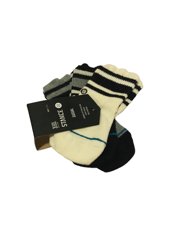 Stance Casual Confezione 3 Calze Crew Bambino 6-12 M NUOVE - Foto 2 di 4