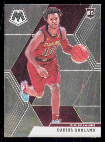 19-20 Panini Mosaic #249 Darius Garland RC Cleveland Cavaliers - Picture 3 of 4