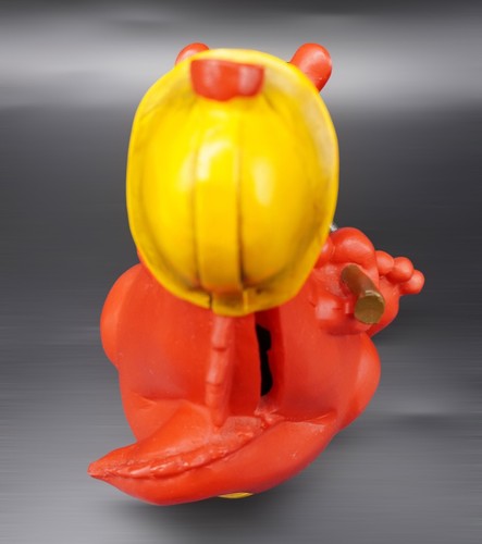 The Miner Red Dragon Spardose - Resin Sparschwein mit Gummistopfen - (selten) - Bild 7 von 8
