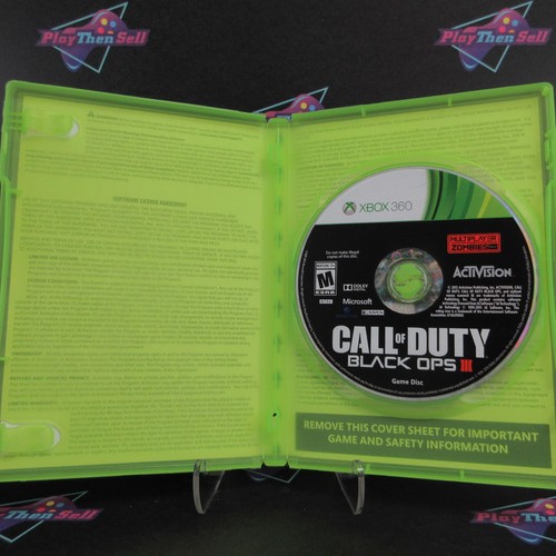 Call of Duty Black Ops III Multiplayer + Zombies Xbox 360 - Complete CIB - Picture 3 of 12