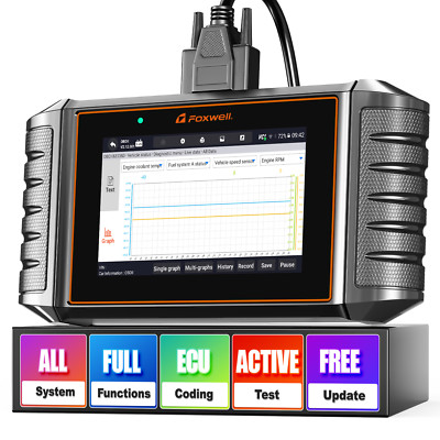FOXWELL NT710 for TATA All System Bidirectional Scanner Diagnostic Oil Reset BMS