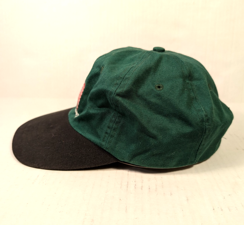 Vintage Polo Sport Mütze amerikanische Flagge Strapback grün Ralph Lauren Nadelspitze - Bild 3 von 9