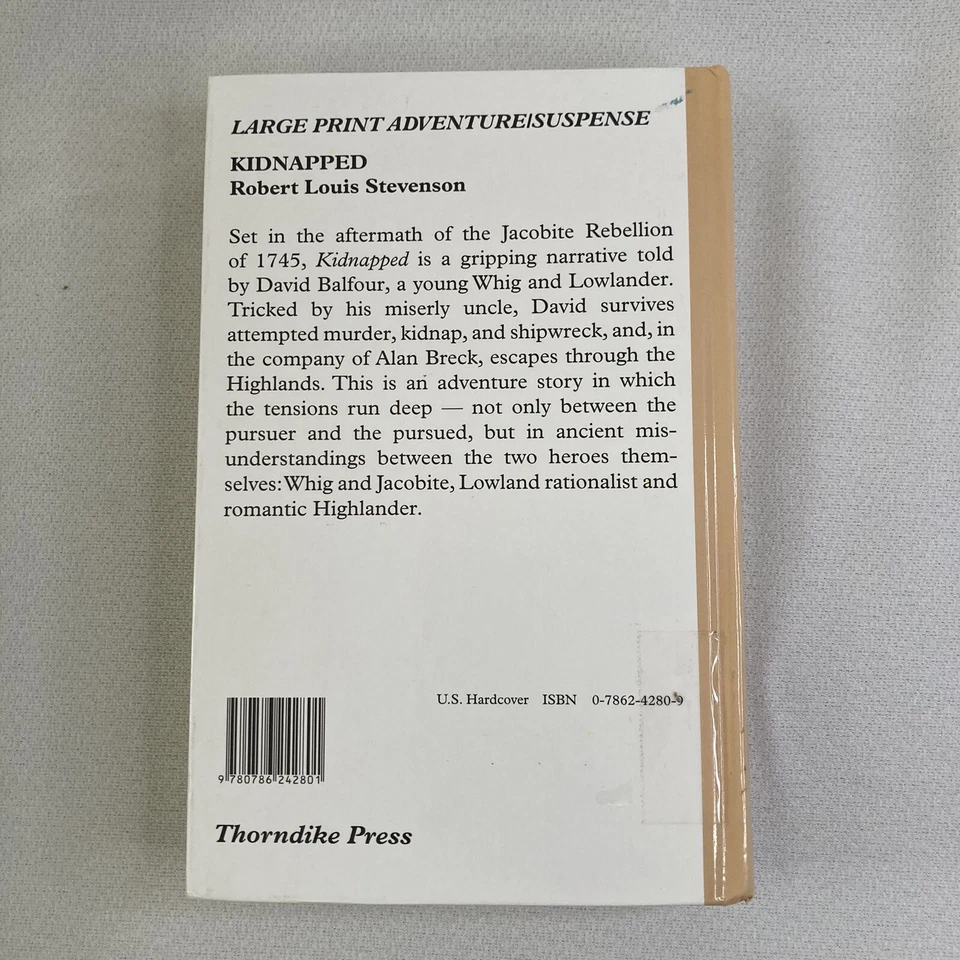 Kidnapped by Robert Louis Stevenson (2002, Hardcover) Fiction - Image 2 of 4