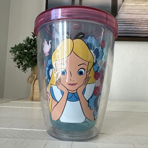 Disney Store Alice im Wunderland Grinsekatze 5" Kindergröße Becher Tasse + Deckel - Bild 2 von 8