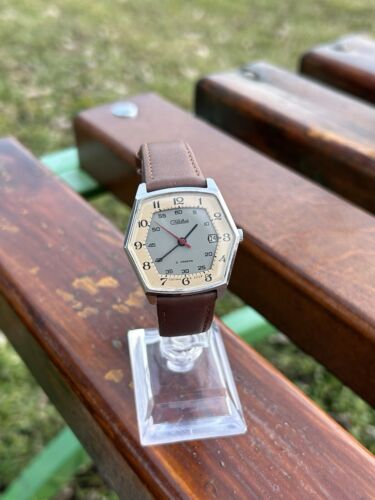 Vintage Soviet Watch Slava Pentagon Rare Made USSR Mechanical Wristwatch 1980s - Picture 2 of 20