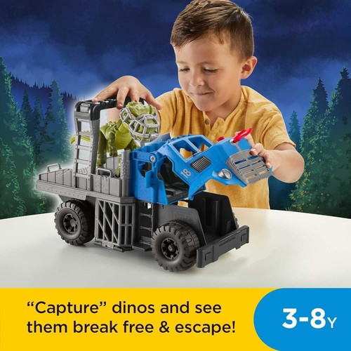 Fisher Price Imaginext Jurassic World Dominion Break Out Dino Hauler With T-Rex - Picture 2 of 6
