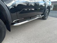 Seitenleisten - Gebogen FüR VW Volkswagen Amarok 2023+ 4X4 Edelstahl Seitenrohre