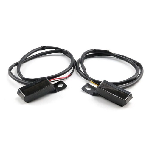 2x Mini LED Motorcycle Turn Signal Indicators Front Rear Peg Lamp Blinker Lights - Picture 2 of 8