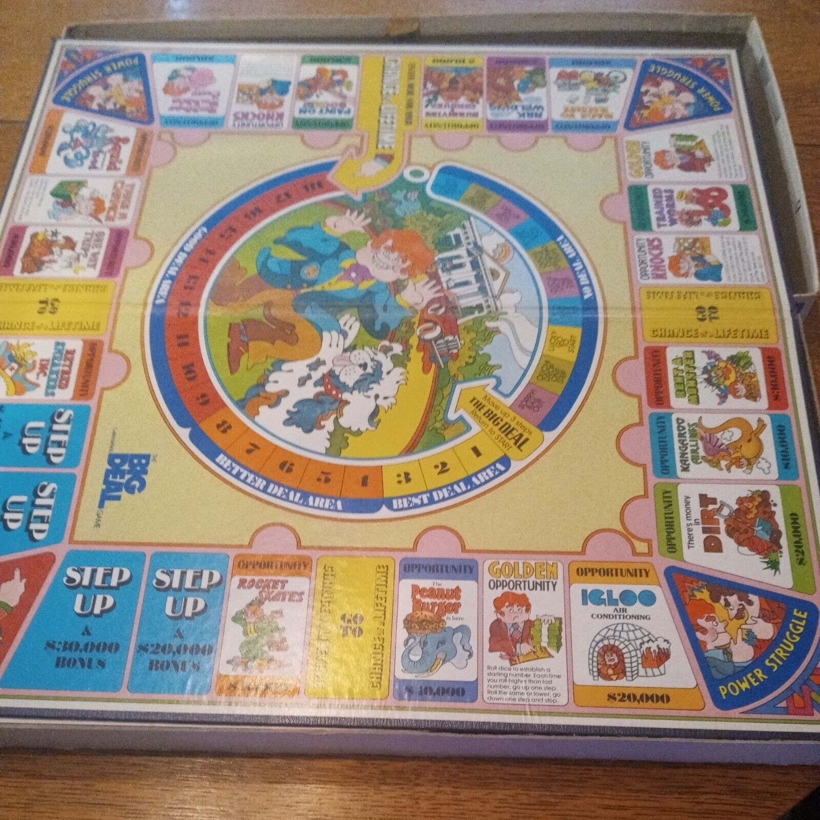 Vintage The Big Deal Board Game 1977 Lakeside Games Strategy Money Leisure