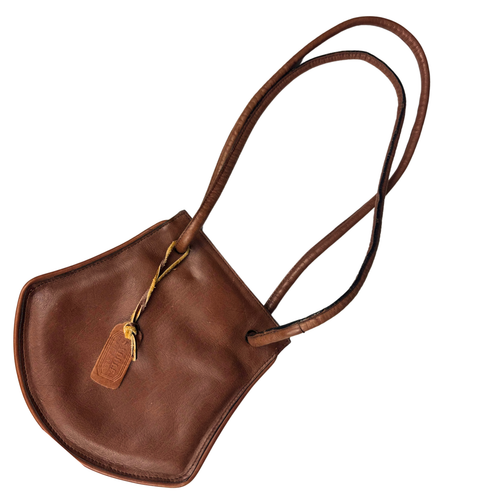 Vintage Saddle by Sabina Women’s Shoulder Bag Genuine Leather Brown Western Boho - Picture 3 of 10