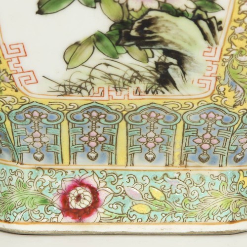 CHINESISCHE QING PORZELLAN FAMILLE ROSE JARDINIERE QIANLONG MARK KERAMIK CHINA - Bild 8 von 12