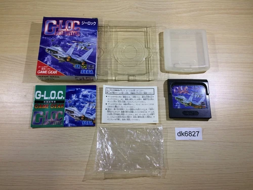 DK6827 G-LOC Air Battle BOXED Sega Game Gear Japan