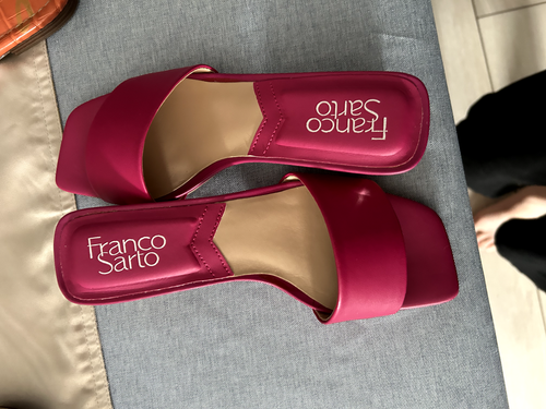 Clothing, Shoes and Accessories Women's Shoes Sandal Hot pink 2" heel size 6M - Picture 6 of 10