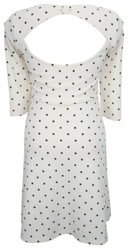 Envie de Fraise Maternity Spotty Alexandra Dress Cream - Picture 2 of 3