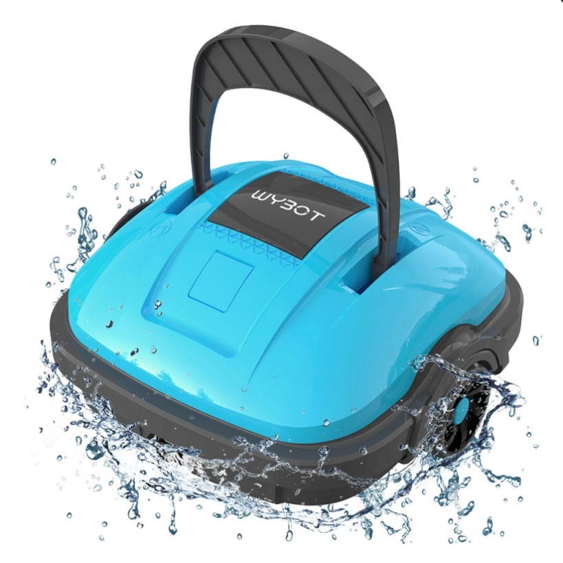 Batería Robot Piscina WYBOT - Doble Motor con Auto Aparcamiento y Gran Potencia de Aspiración