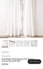 zgallery silk duponi curtains