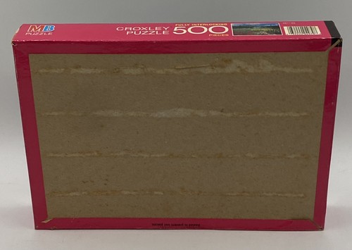MB Croxley Puzzle, 500 pieces, Landscape Floral, 4611-22 - Picture 2 of 4