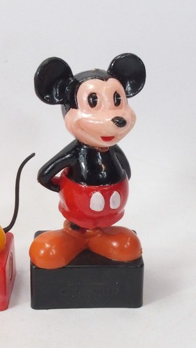 Disney - Hong Kong 60er J. - 4 Anspitzer - Minnie Mickey Goofy Pluto je 10 cm - Bild 5 von 8
