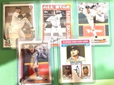 Tarik Skubal 5 Baseball Card Lot