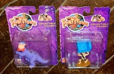 Lot of 2 The Flintstones: BAMM-BAMM & DINO Collectible Figures (1993, Mattel)
