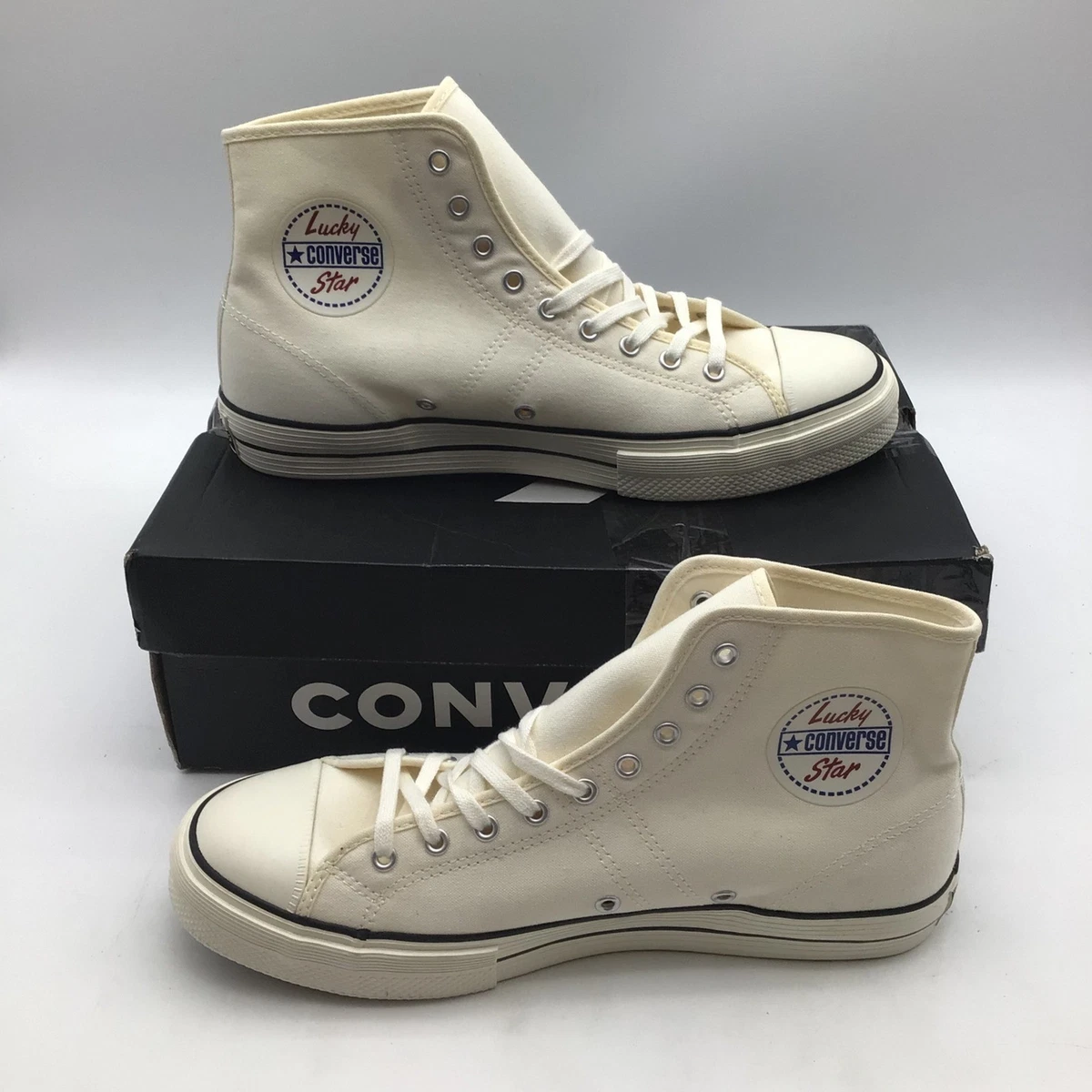Converse Lucky Star Hi Black Limited Edition Chuck 70s Men’s 10 Women’s 11.5 Converse Lucky Star High Black for Sale | Authenticity  main image 2