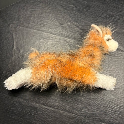 Douglas Cuddle Toy Lizzie Llama peluche cils scintillants paillettes oreilles et pieds 18” - Photo 5/14