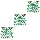 3 Pack Weihnachts -Mini -Dekorationen Gefälschte Stechpalmenbeeren