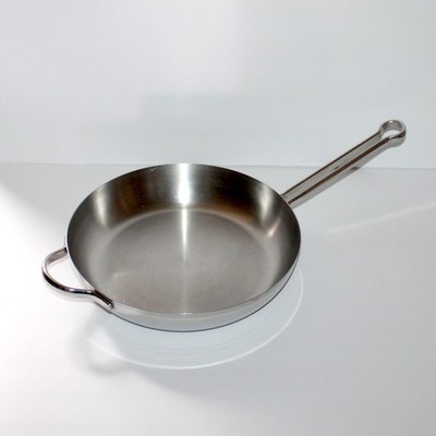 Revere Pro Line 10  6760 91 C fry sautee pan stainless steel copper core