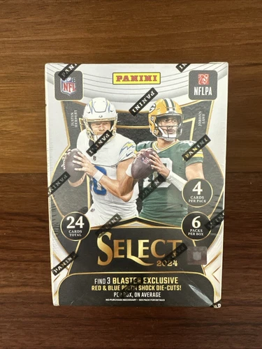 2024 Panini NFL Select Football Trading Card Blaster Box (Factory Sealed)