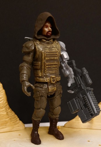 Star Wars Mos Eisley  Cantina Patron Bounty Hunter custom Action Figure 3.75  - Picture 2 of 9