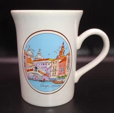 Vintage 1986 Orange Cappuccino General Foods International Coffee Mug