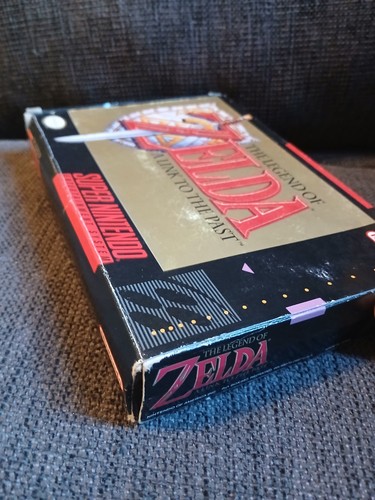 The Legend of Zelda: A Link to the Past (Nintendo SNES, 1992) Caja Onl - Imagen 10 de 14
