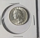 1964 No Mint Mark Washington Quarter