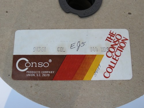 The Conso Collection Spoolies Spoole of Trim 09188 144YDS 91361 Col EJ5 - Picture 5 of 5